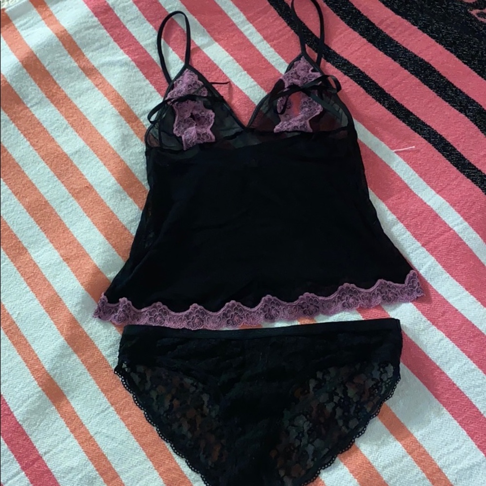 VS Sexy little things Black lingerie set SM - Picture 5 of 10